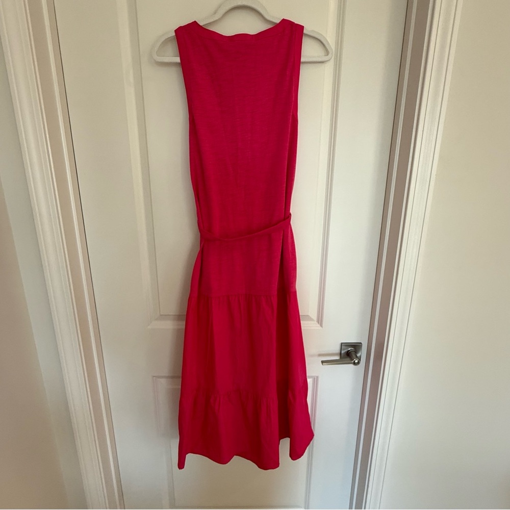 Tommy Bahama Sunrise Shores Sleeveless Midi Dress-Pink-NWT - Picture 5 of 8